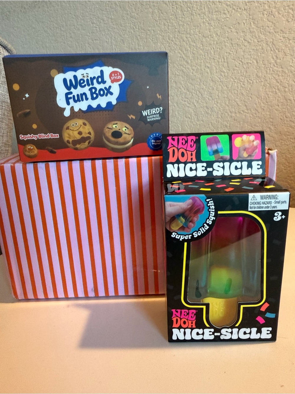 💙🌈NEEDOH NICE SICLE SQUISH. WEIRD FUN BOX COOKIE SQUISH🍪WHICH ONE WILL YOU GET?